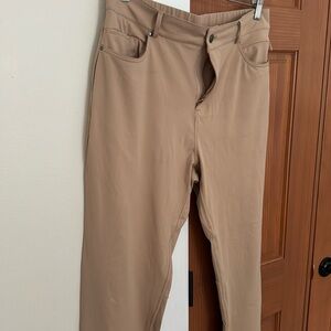 Mens Khaki Golf Pants Size Large